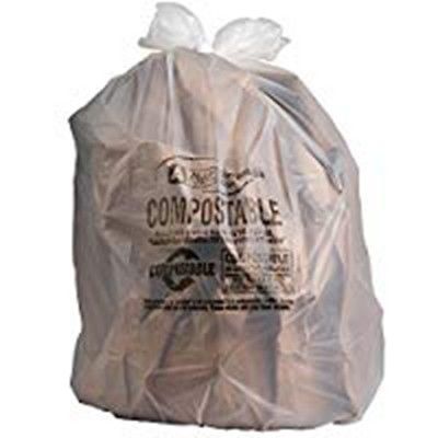 Borse eliminabili biodegradabili di Oilproof, sacchetti di plastica biodegradabili per rifiuti alimentari