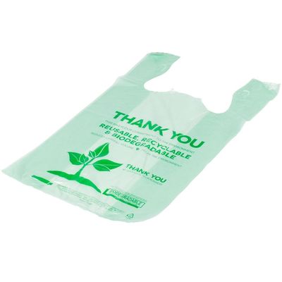 Sacchetti della spesa di plastica biodegradabili non tossici LF - ACQUISTO - 011 in rotolo o blocco