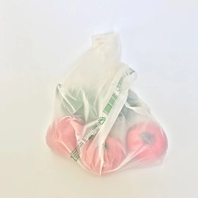 Trasparente semi- biodegradabile 100% piano delle borse EN13432 di imballaggio per alimenti