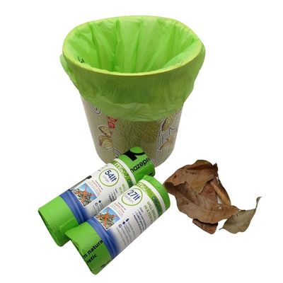 Borse di immondizia biodegradabili a base d'amido del cereale per la poppa del cane