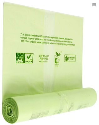 Borse biodegradabili della poppa del cane dei sacchetti della spesa di plastica biodegradabili di 100% piccole